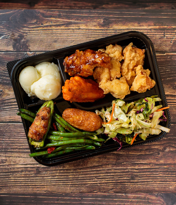 9. Fried Chicken Combo Plate Julie's kitchen Crocker galleria 50