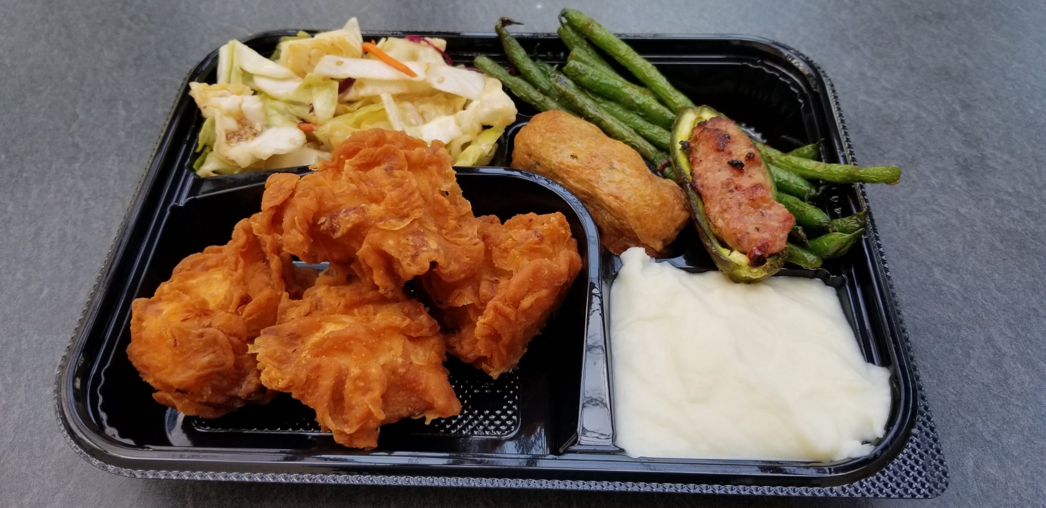 9. Fried Chicken Combo Plate Julie's kitchen Crocker galleria 50